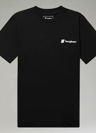 Berghaus graded peak t shirt black 4-a001437bp6 футболка майка оригинал черная унисекс6 фото