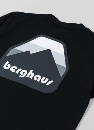 Berghaus graded peak t shirt black 4-a001437bp6 футболка майка оригинал черная унисекс8 фото