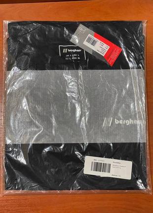 Berghaus graded peak t shirt black 4-a001437bp6 футболка майка оригинал черная унисекс9 фото