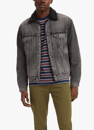 Levis sherpa trucker куртка оригинал из сша