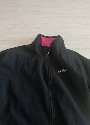 Спортивная куртка ветровка для бега спорта skila2 фото