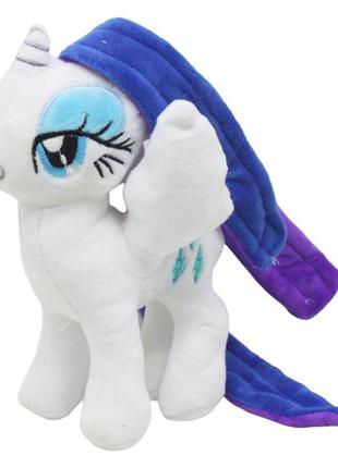 М'яка іграшка my little pony рариті mic (ka-23-347)