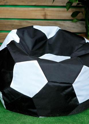 Кресло мяч oxford цвет черный/ белый1 фото
