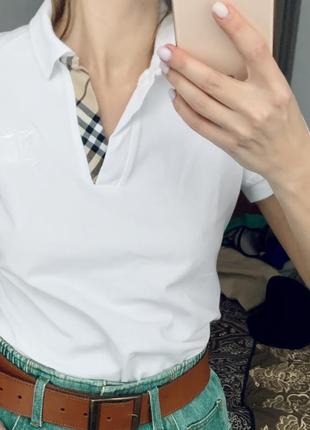 Люксовое поло оригинал burberry