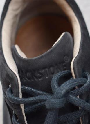 Кожаные ботинки полуботинки дезерты кеды хайтопы сникерсы blackstone р. 45 30 см3 фото
