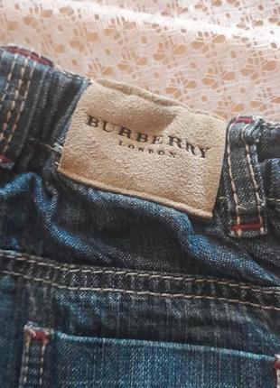 Крутые джинсы на малыша burberry3 фото