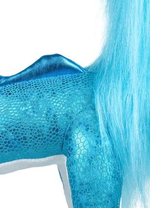 М'яка іграшка titatin дракон сису 34 см блакитний (tt1017)4 фото