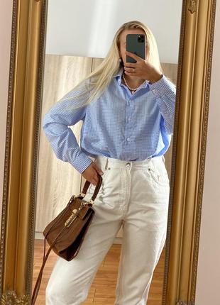 Стильная брендовая рубашка 100% хлопок 😍 стильная и структурированная