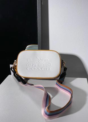 Женская сумка coach jes convertible belt bag in colorblock7 фото