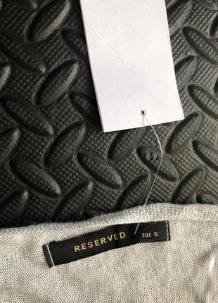 Свитер с блестками reserved новый 3