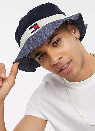 Tommy hilfiger bernard bucket hat 69j1421 410 панама панамка унисекс оригинал