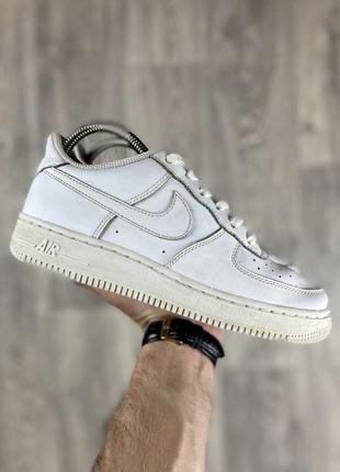Nike air force кроссовки 38 размер кожаные белые оригинал