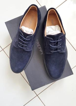 В наличии!!
мужские туфли preppy, натуральная замша, размер 40 
(стелька 27.5см)!