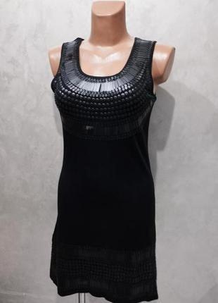 Элегантное хлопковое платье с декором английского бренда meteor shower london2 фото