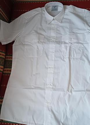Рубашка мужская белая3 фото