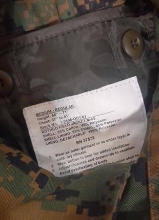 Куртка армії сша м 65 usmc marpat3 фото