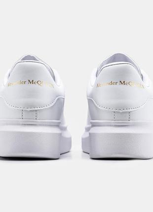 Жіночі кросівки білі у стилі alexander mcqueen5 фото