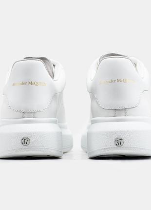 Женские кроссовки белые в стиле alexander mcqueen8 фото
