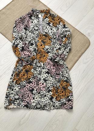 Красивое бутыление в цветочный принт