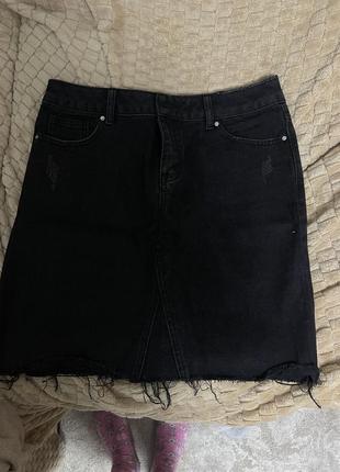 Джинсовая юбка