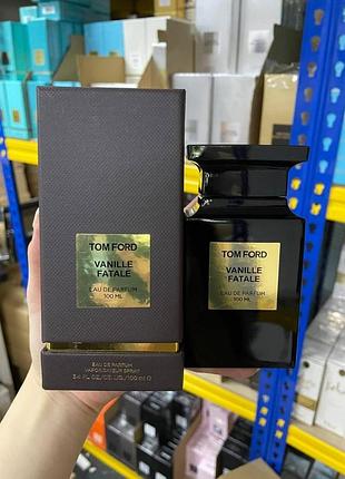 Tom ford vanille fatale 100ml том форд ваніль фаталь