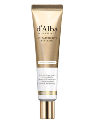 Укрепляющий пептидный крем под глаза d'alba extra intensive eye cream, 30 мл