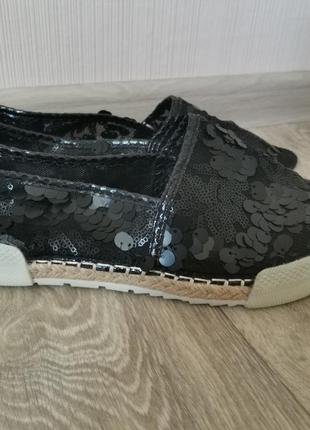 Классные эспадрильи с паеткамм