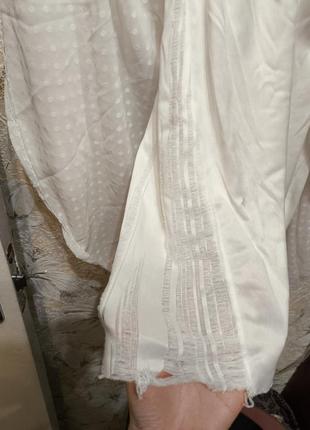 Ніжна біла сукня. плаття5 фото