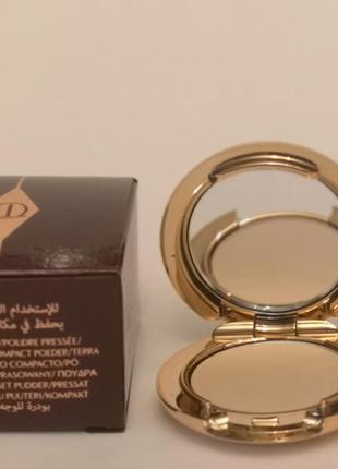 Charlotte tilbury airbrush flawless finish powder компактна пудра для обличчя, 0,8 гр.6 фото