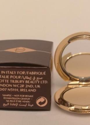 Charlotte tilbury airbrush flawless finish powder компактна пудра для обличчя, 0,8 гр.7 фото