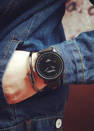 Суперские качественные кварцевые наручные часы унисекс 🔥
