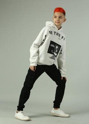 Стильные штаны карго для мальчика