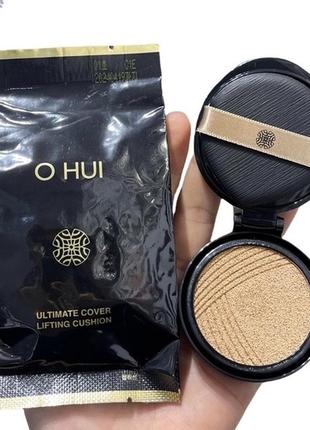 Запасной блок к люкс-кушону с лифтинг-эффектом ohui ultimate cover lifting cushion, #02 honey beige2 фото