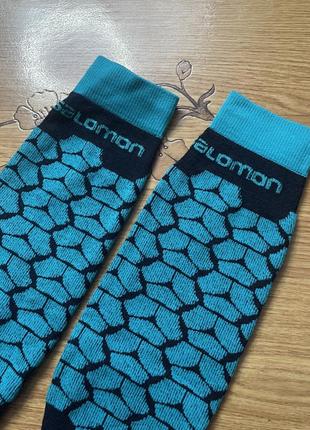 Жіночі шкарпетки з вовною мериноса salomon access4 фото