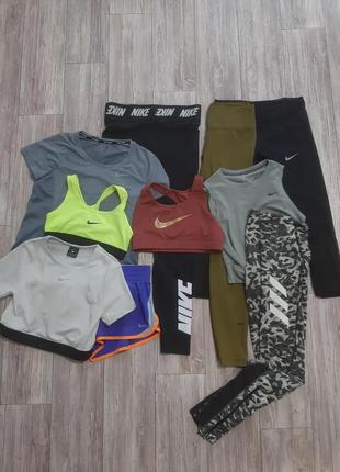Спортивная одежда nike adidas топы лосины для спорта оригинал