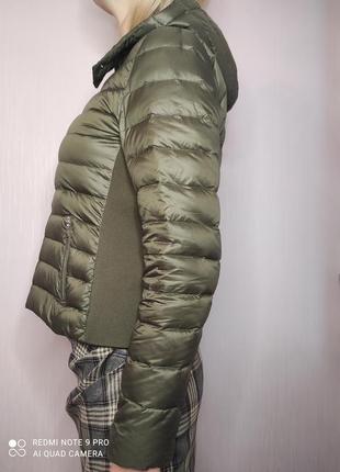 Zara пуховик оригинал курточка куртка хаки пух4 фото