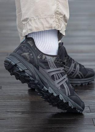 Асікс гель сомона чорні asics gel somona 10-50 black camo