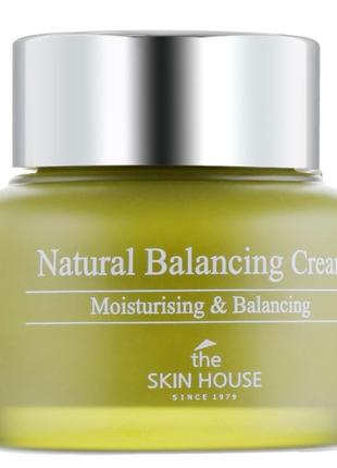 Балансуючий крем для жирної шкіри the skin house natural balancing cream