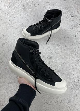 Adidas y-3 yohji yamamoto ajatu court high black кеди кросовки оригінал