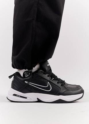 Мужские кожаные кроссовки на весну в стиле nike air monarch 🆕 кроссовки найк монарх