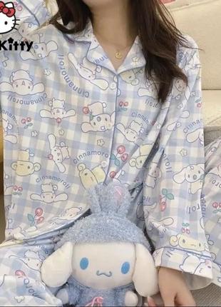 Пижама кофейная в стиле cinnamoroll