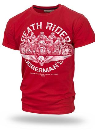 Чоловіча футболка dobermans aggressive death riders ts166rd (l)