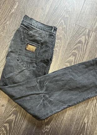 Мужские джинсы dolce & gabbana vintage washed damage denim pants