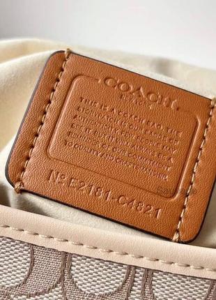 Сумка coach soft tabby 7