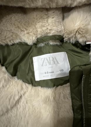 Куртка zara 4-5 років2 фото