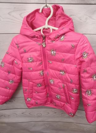 Демисезонная курточка для девочки 2-3-4 лет .производитель венгрия.