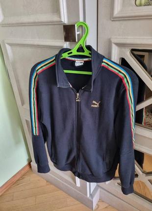 Мужская кофта на замке соп худи Puma оригинал