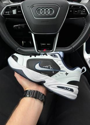 Чоловічі шкіряні кросівки на весну в стилі nike air monarch travel  🆕 найк монарх