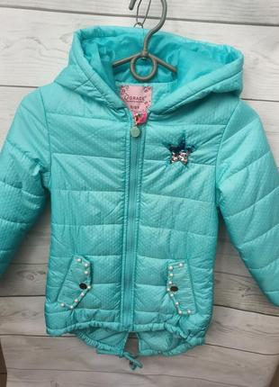 Демисезонная курточка для девочки пяти-шести лет, производитель венгрия