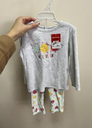 Дитяча тепла піжама / комплект/ домашній одяг